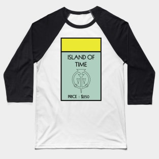 Island of Time Baseball T-Shirt